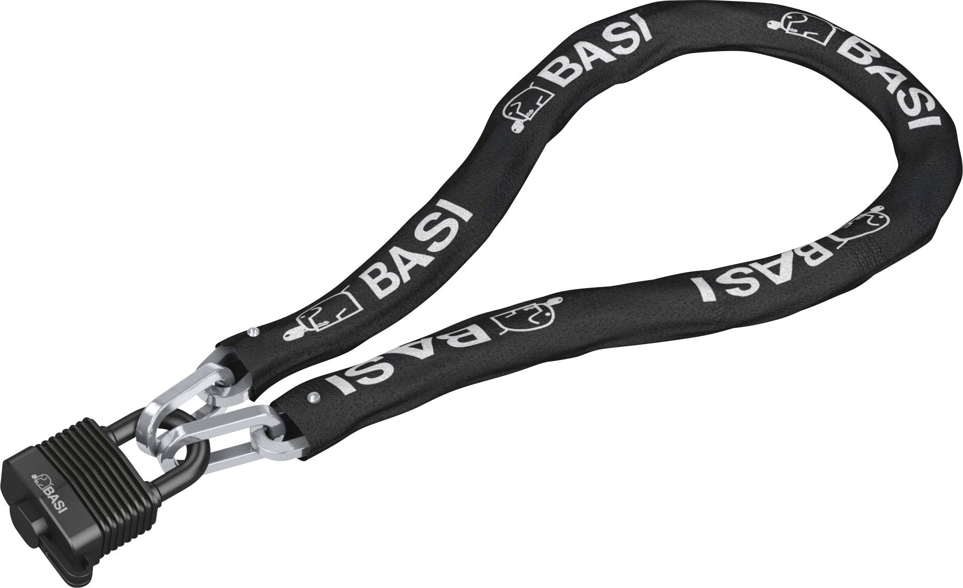 Basi ZR 322 Kettenschloss Schwarz Schlüsselschloss