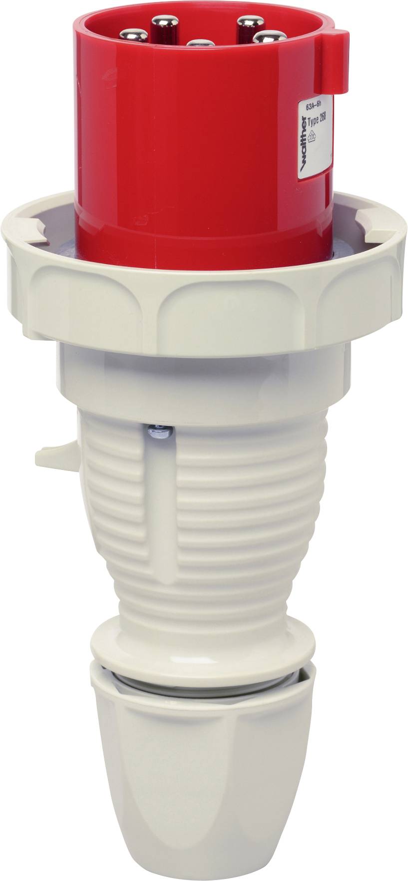 Walther Werke 268 CEE Stecker 63A 5polig 400V 1St.