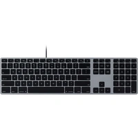 Matias FK318B Wired Aluminium Keyboard for Mac USB Tastatur US-Englisch, QWERTY, Mac Space Grau Matias FK318B Wired Aluminium Keyboard for Mac USB Tastatur US-Englisch, QWERTY, Mac Space Grau