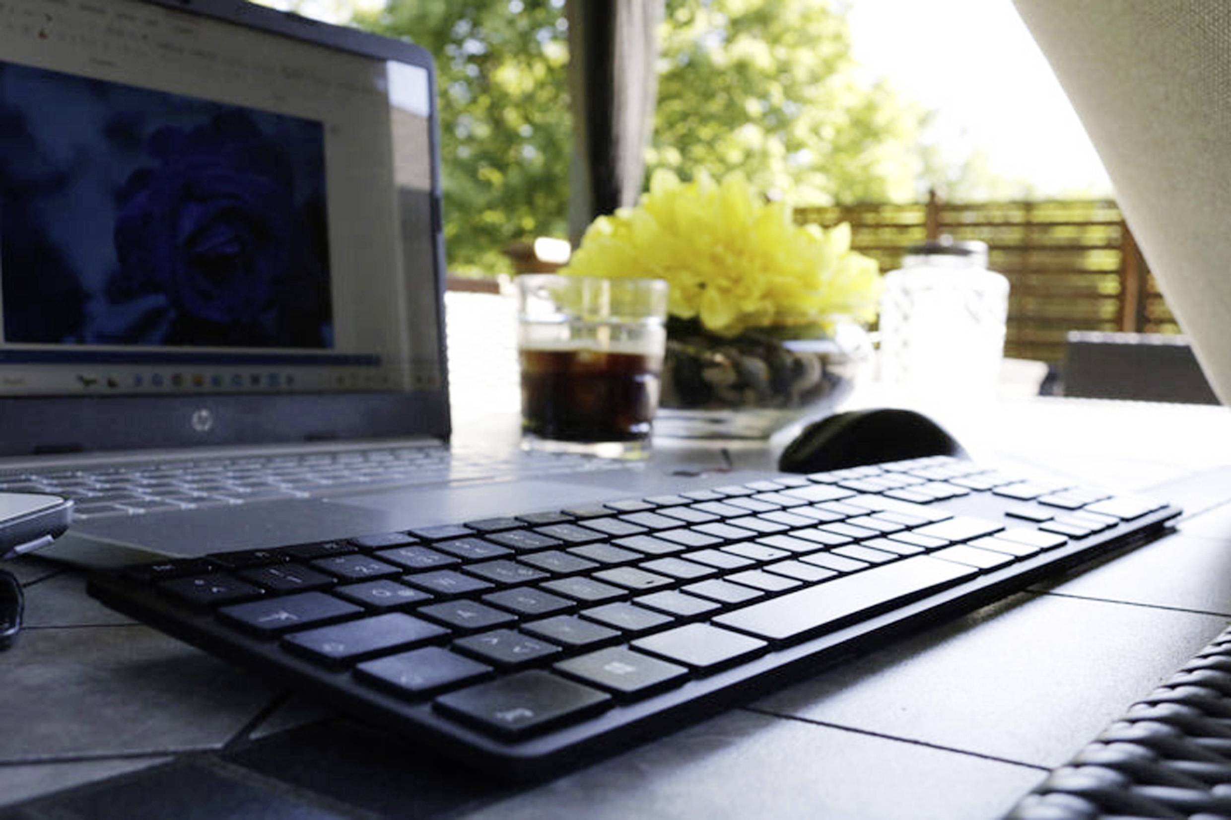 Matias FK416PCDCBB-DE Wireless USB-C® Keyboard Kabellos Tastatur Deutsch, QWERTZ Schwarz