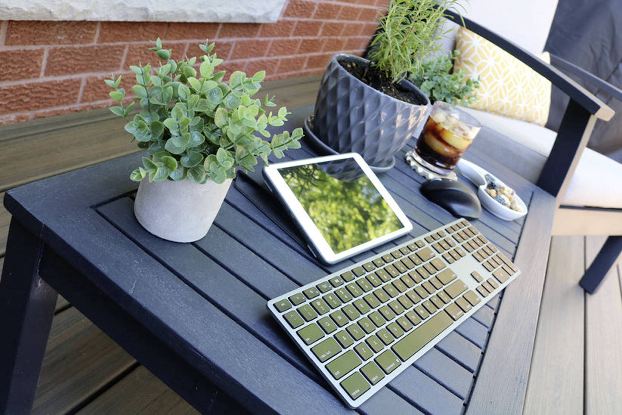 Matias FK418DCB-DE Wireless USB-C® Aluminum Keyboard for Mac Kabellos Tastatur Deutsch, QWERTZ, Mac Space Grau