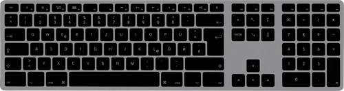 Matias FK418DCB-DE Wireless USB-C® Aluminum Keyboard for Mac Kabellos Tastatur Deutsch, QWERTZ, Mac