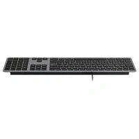 Matias FK318B Wired Aluminium Keyboard for Mac USB Tastatur Deutsch, QWERTZ, Mac Space Grau Matias FK318B Wired Aluminium Keyboard for Mac USB Tastatur Deutsch, QWERTZ, Mac Space Grau