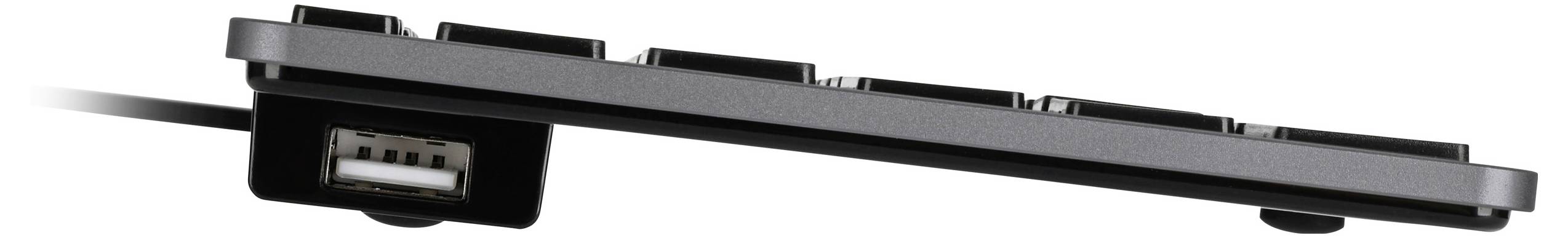 Matias FK318B-DE Wired Aluminium Keyboard for Mac USB Tastatur Deutsch, QWERTZ, Mac Spacegrau