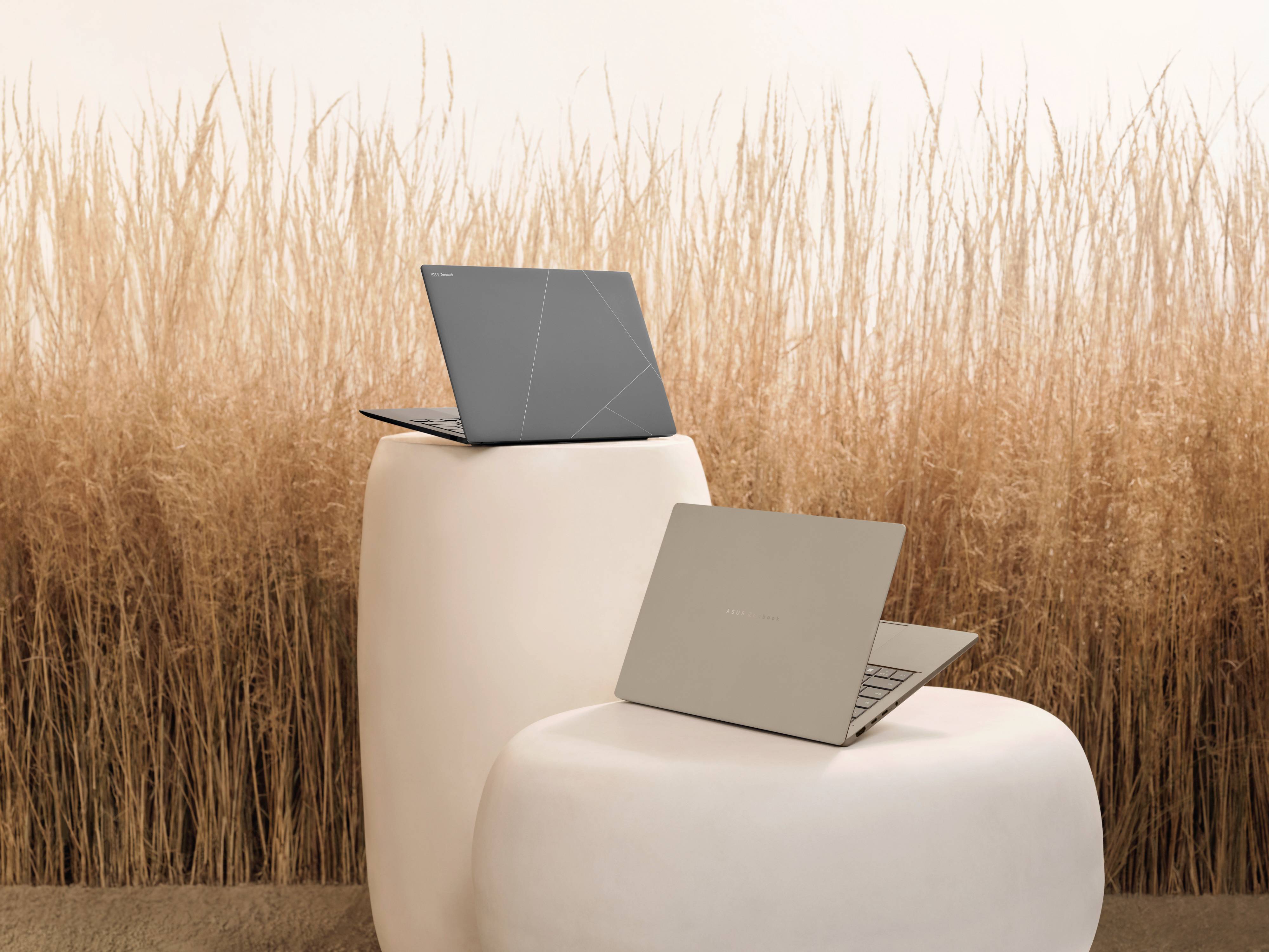 Asus Notebook ZenBook A14 X1E-78-100 35.6cm (14 Zoll) WUXGA Qualcomm® Snapdragon X1-26-100 32GB RAM 1TB SSD Deutsch, QWERTZ Grau