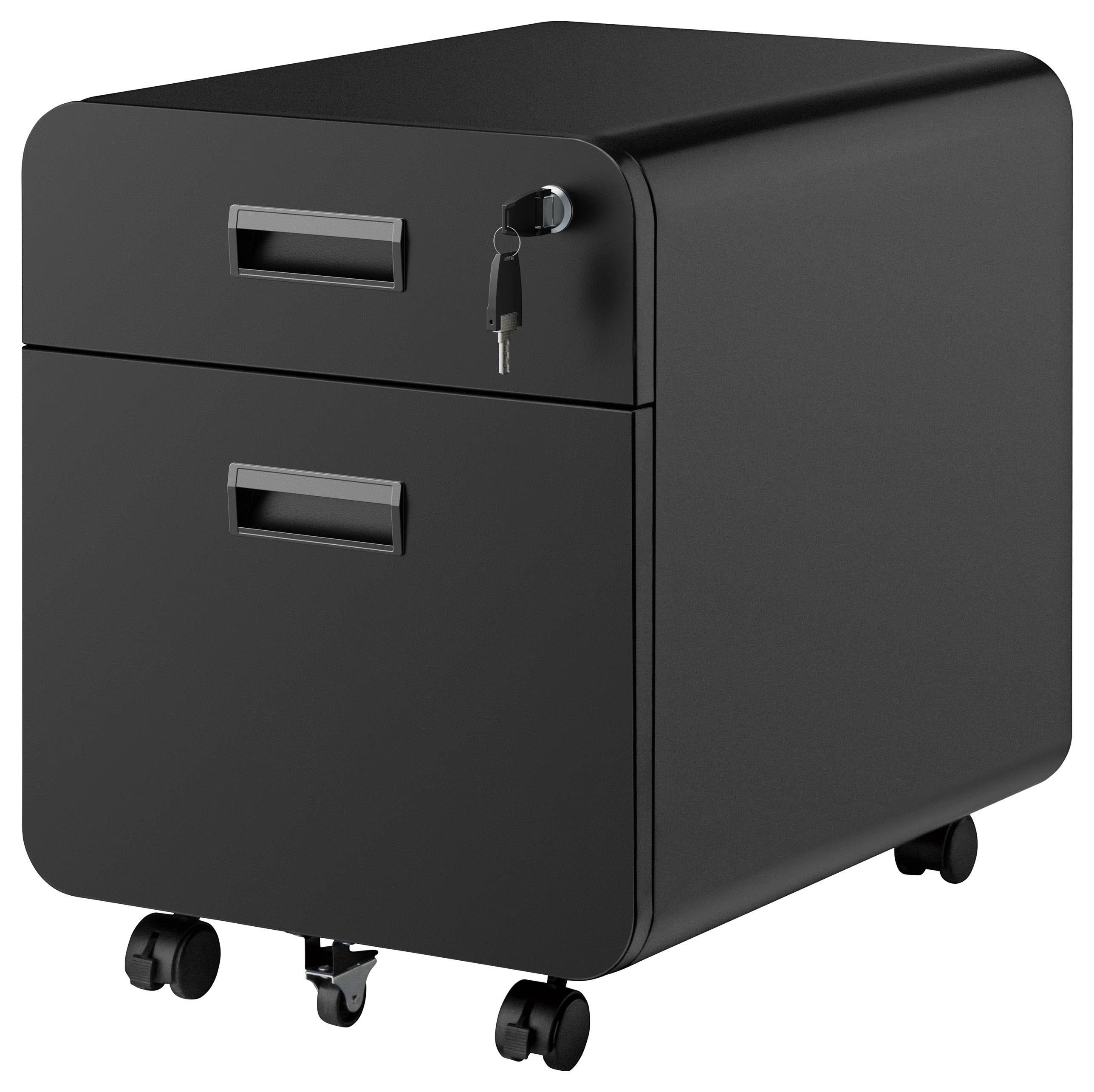 SpeaKa Professional Rollcontainer SP-MFC-001 Schwarz (matt) (B x H x T) 394 x 500 x 497mm 1 St. SP-13497416