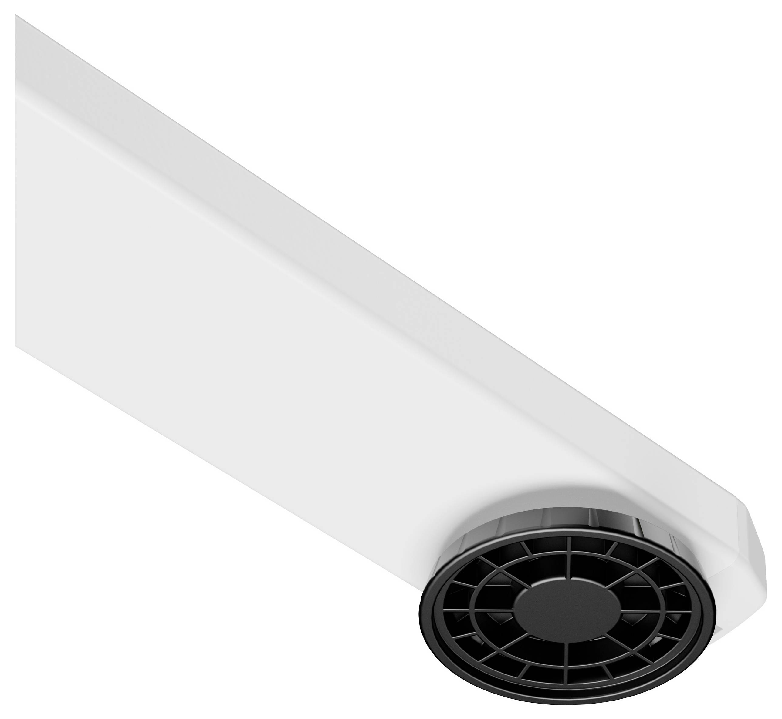 SpeaKa Professional Sitz-/Steh-Schreibtisch elektrisch höhenverstellbar Höhen-Bereich: 720 bis 1200mm (B x T) 1200mm x 600mm Weiß