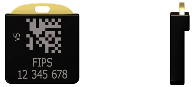 Yubico USB Passwort Manager Stick YubiKey 5 Nano FIPS Schwarz/Gold 5060408464250