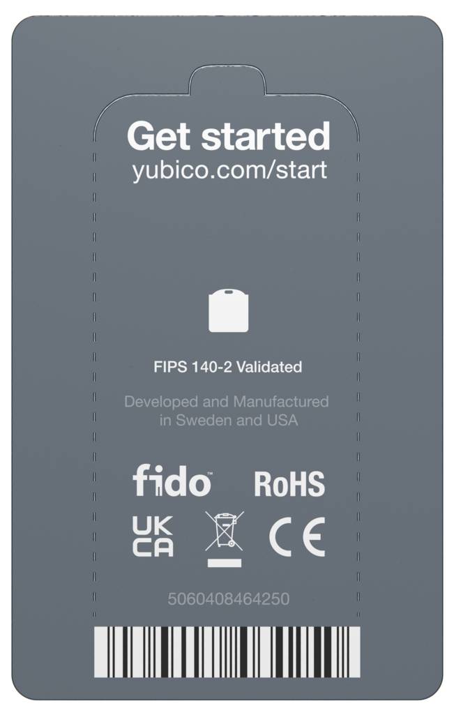 Yubico USB Passwort Manager Stick YubiKey 5 Nano FIPS Schwarz/Gold 5060408464250