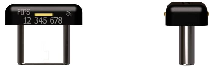 Yubico USB Passwort Manager Stick YubiKey 5C Nano FIPS Schwarz/Gold 5060408464274