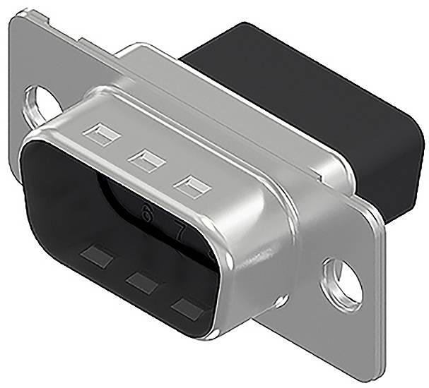 Conec 163X10019X 163X10019X D-SUB Steckverbinder Polzahl: 9 Crimp