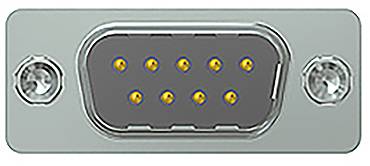 Conec 163A16259X 163A16259X D-SUB Stiftleiste Polzahl: 9 Lötpins