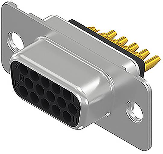 Conec 164A17009X 164A17009X D-SUB Buchsenleiste Polzahl: 15 Lötkelch 1St.