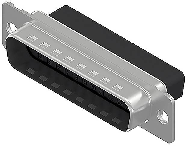 Conec 163X10039X 163X10039X D-SUB Stiftleiste Polzahl: 25