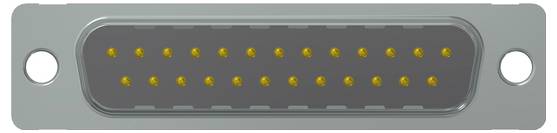 Conec 163A11089X 163A11089X D-SUB Stiftleiste Polzahl: 25 Lötkelch