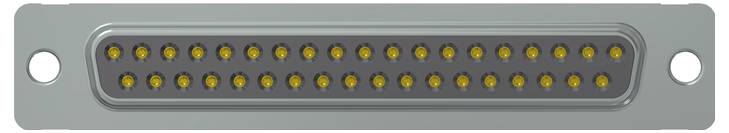Conec 164A10049X 164A10049X D-SUB Buchsenleiste Polzahl: 37 Lötkelch 1St.