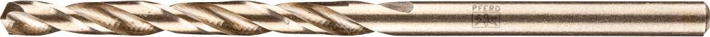 Metallfräser mit vier spiralförmigen Schneiden, Kupferfarbe, geeignet für präzises Fräsen in metallischen Werkstoffen.