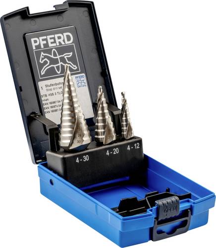 PFERD TOOLS 25204077 SET STB HSSE 3TLG HSS-E Stufenbohrer-Set 1 St.