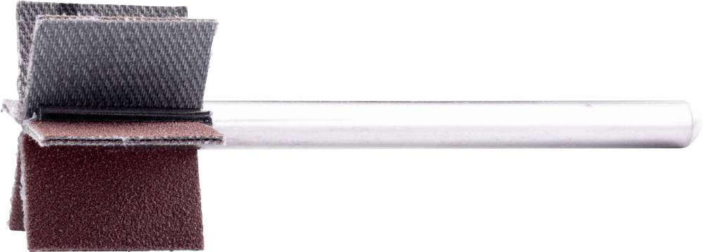 PFERD 44403257PFERD Korund Fächerschleifer F Ø 30x20mm Schaft-Ø 6mm Länge 60mm Lamellen 6x2 Lamellen A150 für Feinschliff und