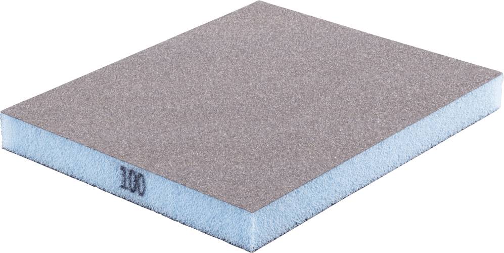 PFERD TOOLS 44697651PFERD Wasserfester Schleifschwamm 69x98x26mm A100 vierseitig für universelle Anwendung 5St.