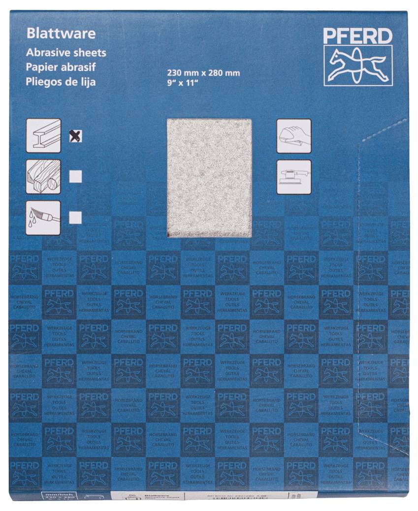 PFERD TOOLS BP ECO AC 230X280A 60 45015241 Schleifpapier Körnung (num) 60 (L x B) 280mm x 230mm 50St.
