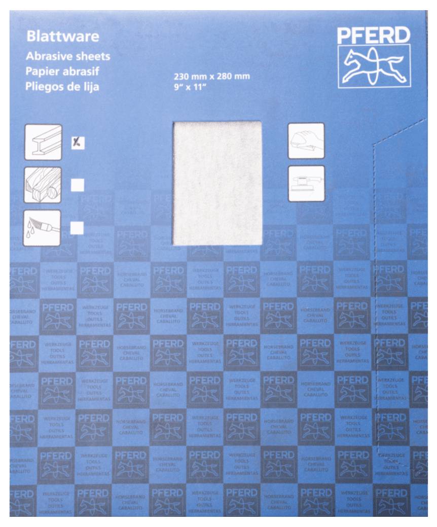 PFERD TOOLS BP ECO AC 230X280A 100 45015243 Schleifpapier Körnung (num) 100 (L x B) 280mm x 230mm 50St.