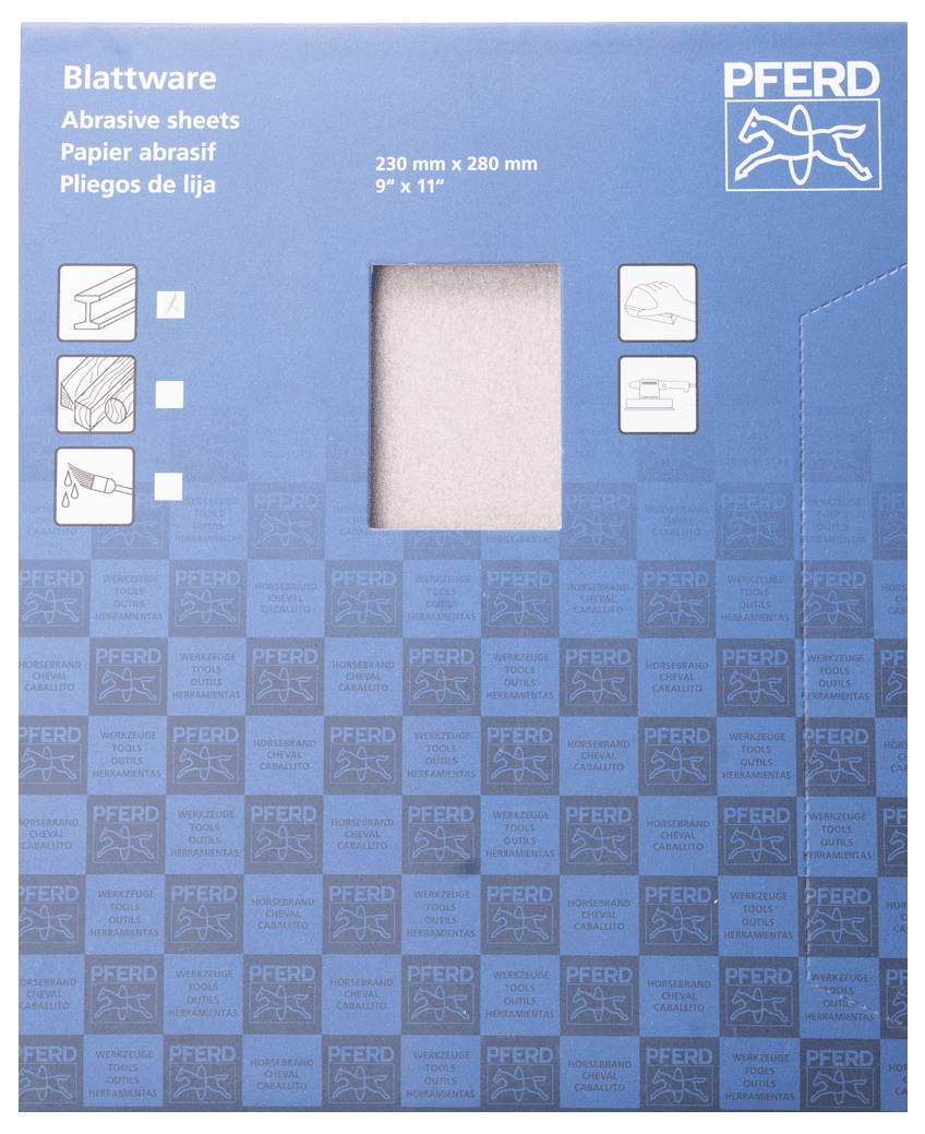 PFERD TOOLS BP ECO AC 230X280A 240 45015248 Schleifpapier Körnung (num) 240 (L x B) 280mm x 230mm 50St.