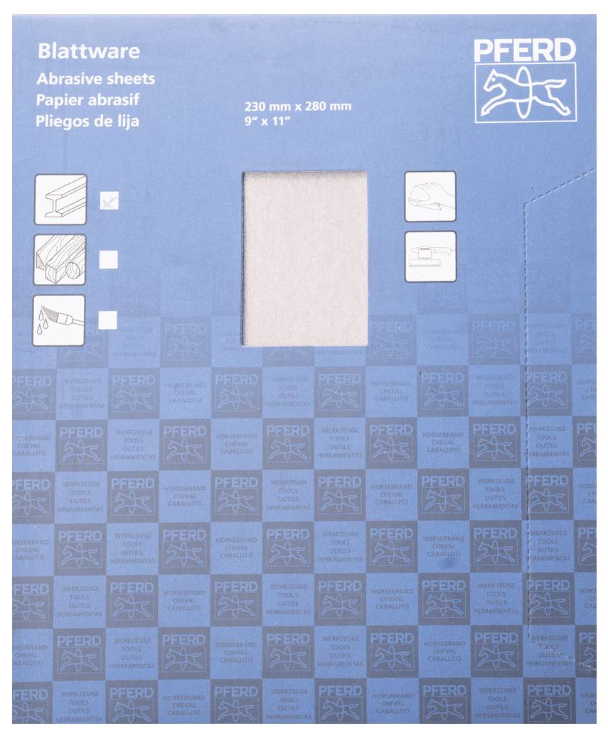 PFERD TOOLS BP ECO AC 230X280A 320 45015249 Schleifpapier Körnung (num) 320 (L x B) 280mm x 230mm 50St.