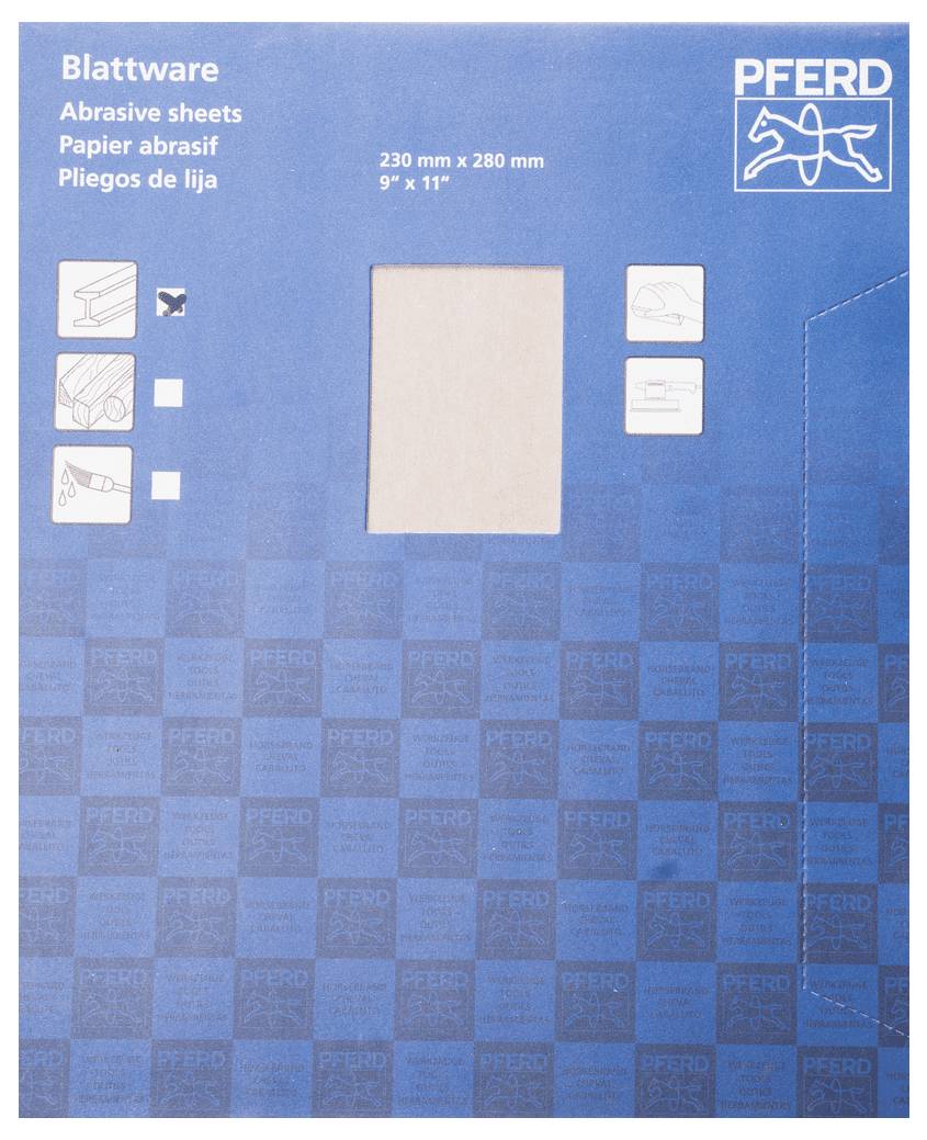 PFERD TOOLS BP ECO AC 230X280A 800 45015252 Schleifpapier Körnung (num) 800 (L x B) 280mm x 230mm 50St.