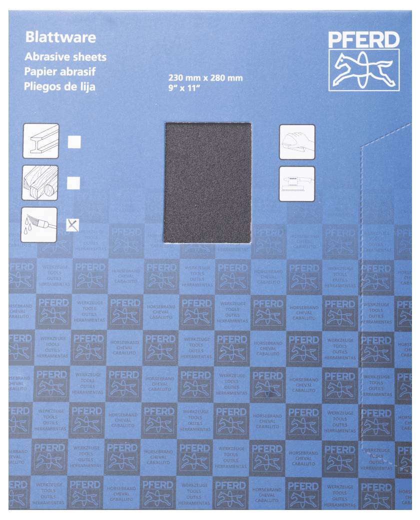 PFERD TOOLS BP-W ECO PAINT 230X280 SiC 120 45015257 Schleifpapier Körnung (num) 120 (L x B) 280mm x 230mm 50St.