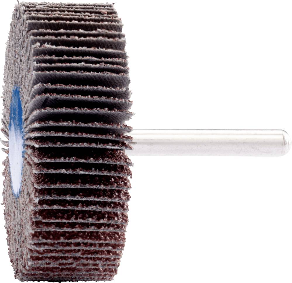 PFERD TOOLS PFERD Korund Fächerschleifer F Ø 60x20mm Schaft-Ø 6 mm A40 für Feinschliff und Finish