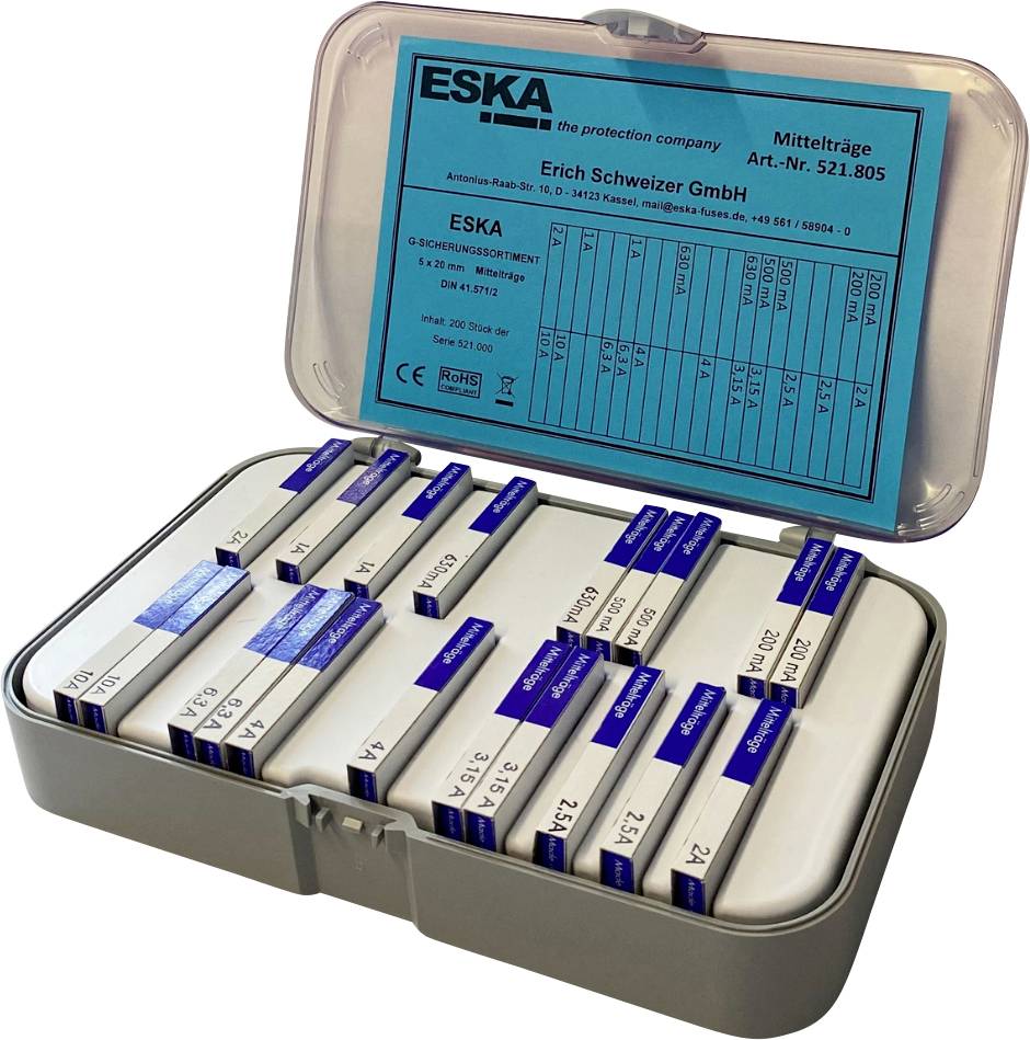 ESKA 521805 Sicherungs-Sortiment Inhalt 200 St.