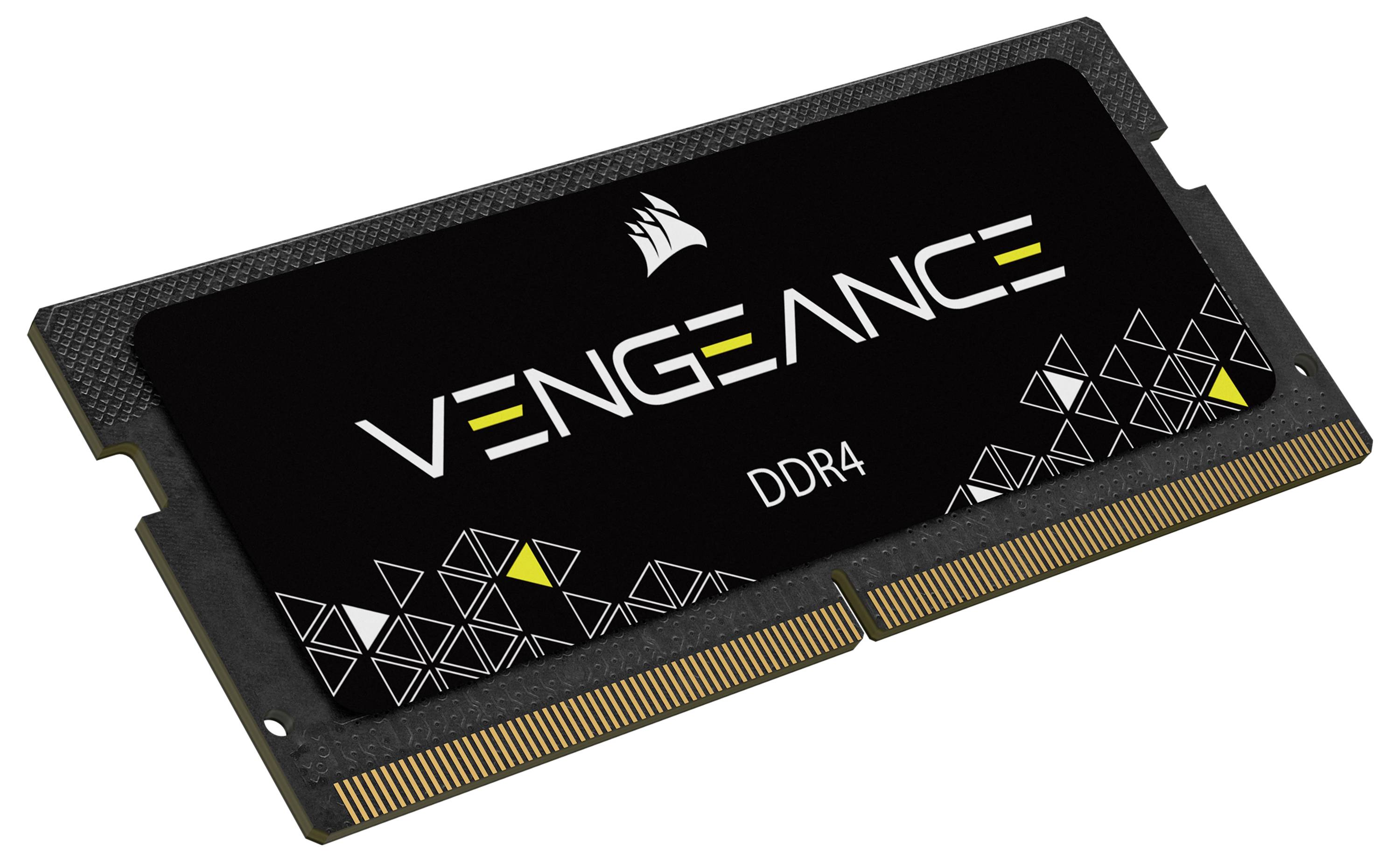 Corsair CMSX16GX4M2A2666C18 Laptop-Arbeitsspeicher Modul DDR4 16GB 2 x 8GB 2666MHz 260pin SO-DIMM CL18 CMSX16GX4M2A2666C18