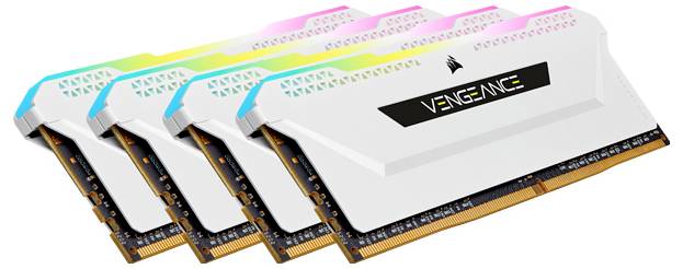 Corsair CMH32GX4M4D3600C18W PC-Arbeitsspeicher Modul DDR4 32GB 4 x 8GB 3600MHz 288pin DIMM CL18 CMH32GX4M4D3600C18W