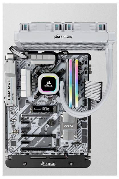 Corsair CMH32GX4M4D3600C18W PC-Arbeitsspeicher Modul DDR4 32GB 4 x 8GB 3600MHz 288pin DIMM CL18 CMH32GX4M4D3600C18W