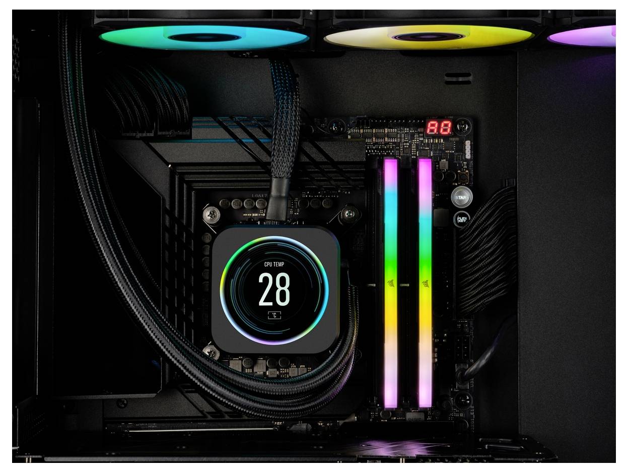 Corsair CMH32GX5M2E6200C36 PC-Arbeitsspeicher Modul DDR5 32GB 2 x 16GB 6200MHz 288pin DIMM CL36 CMH32GX5M2E6200C36
