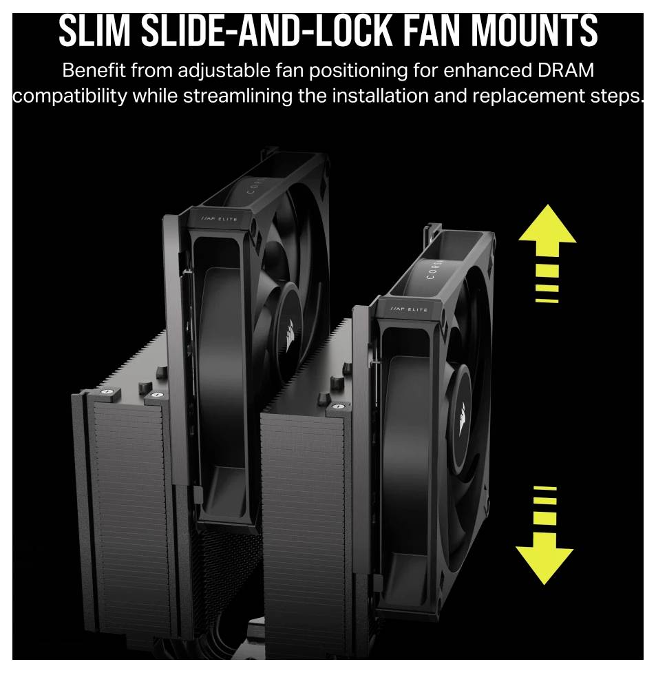 Corsair A115 CPU-Kühler passiv Intel® LGA 1150, Intel® LGA 1151, Intel® LGA 1155, Intel® LGA 1156, Intel® LGA 1200, Intel® LGA