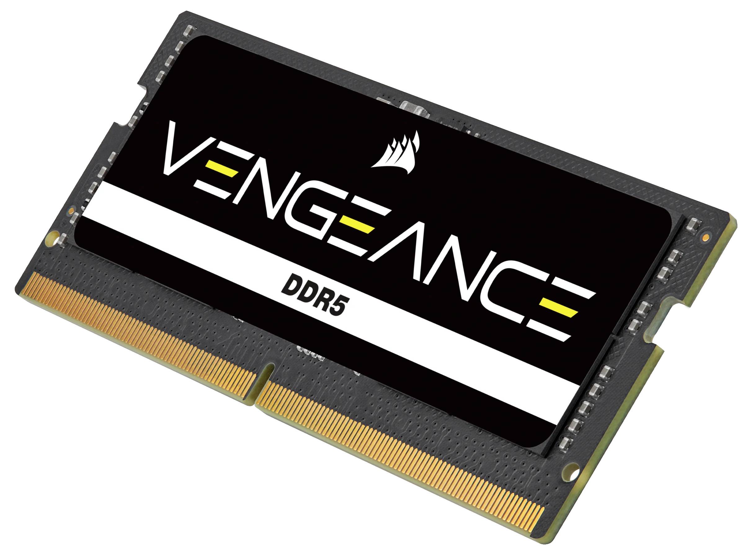 Corsair CMSX48GX5M1A4800C40 Laptop-Arbeitsspeicher Modul DDR5 48GB 1 x 48GB 4800MHz 262pin SO-DIMM CL40 CMSX48GX5M1A4800C40