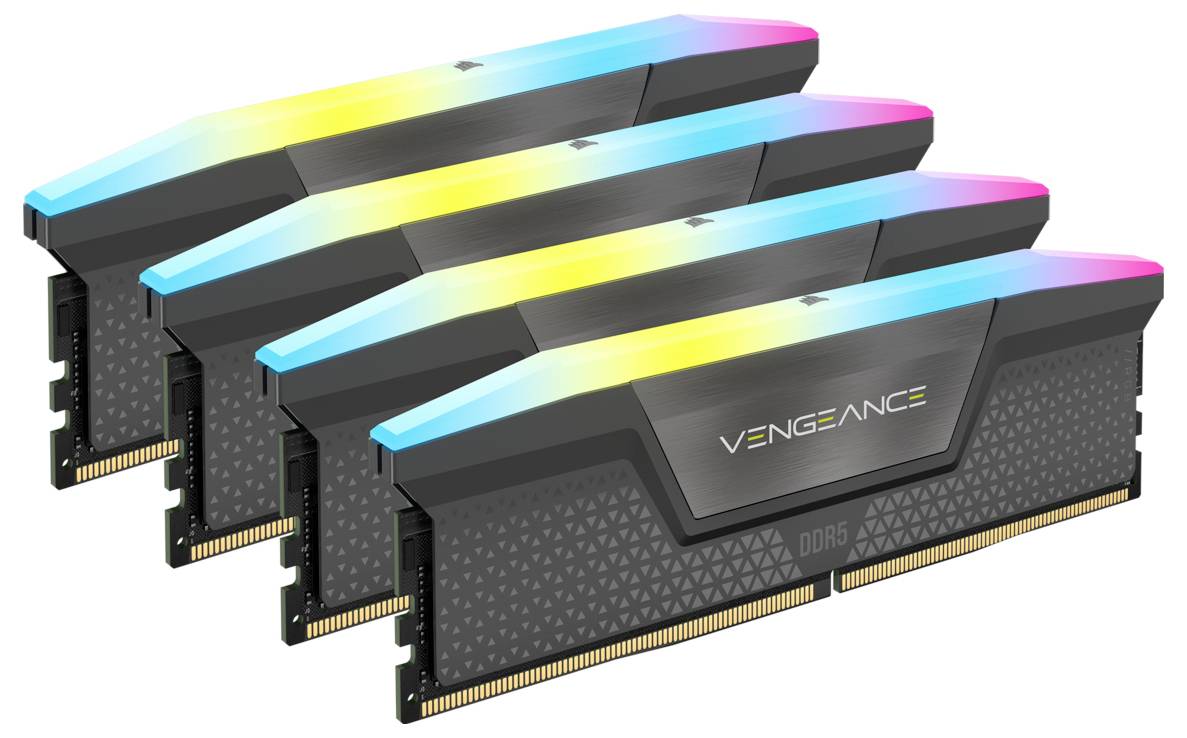 Corsair CMH64GX5M4B5600Z36 PC-Arbeitsspeicher Modul DDR5 64GB 4 x 16GB 5600MHz CL36 CMH64GX5M4B5600Z36