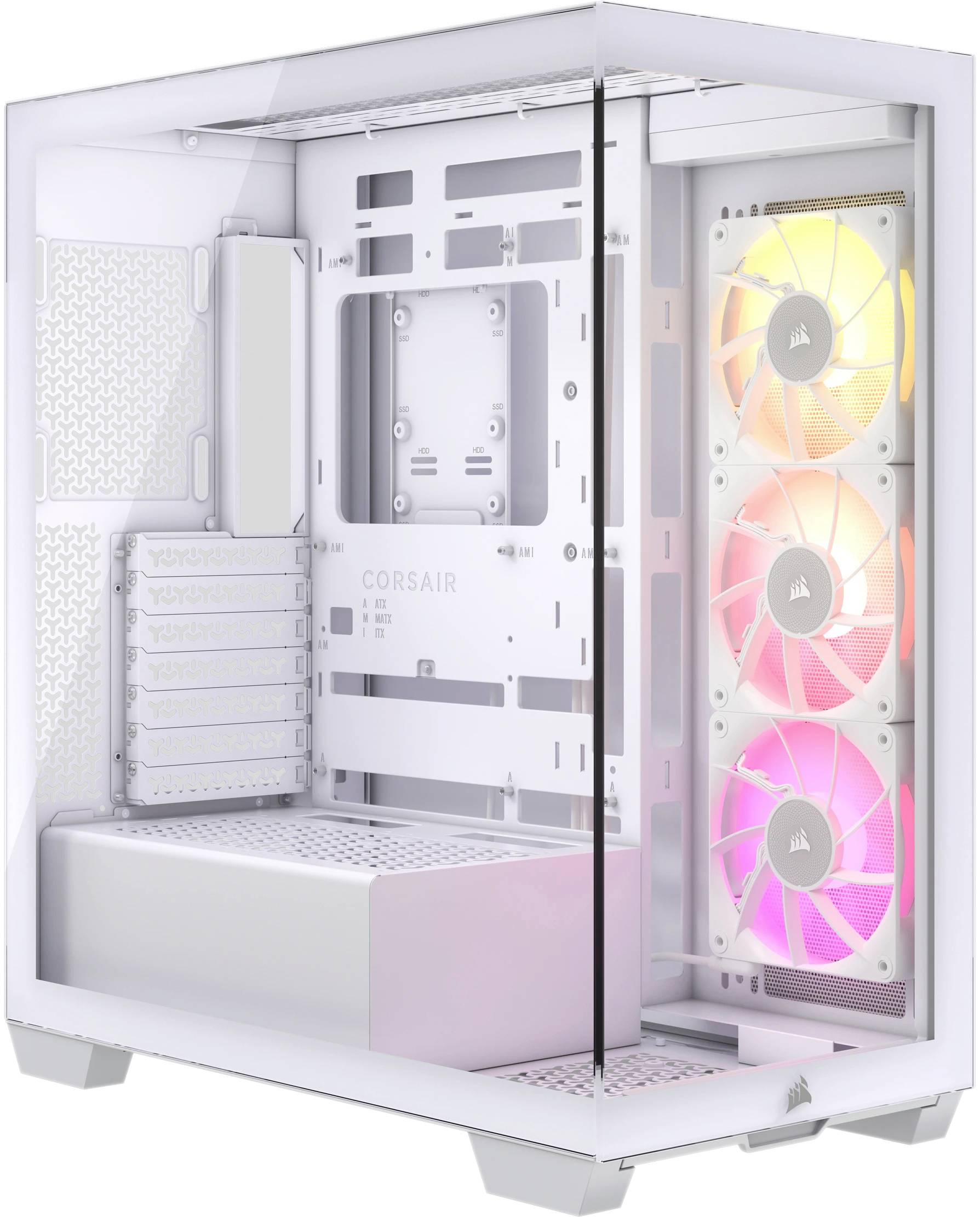 Corsair iCUE 3500X Midi-Tower PC-Gehäuse Weiß