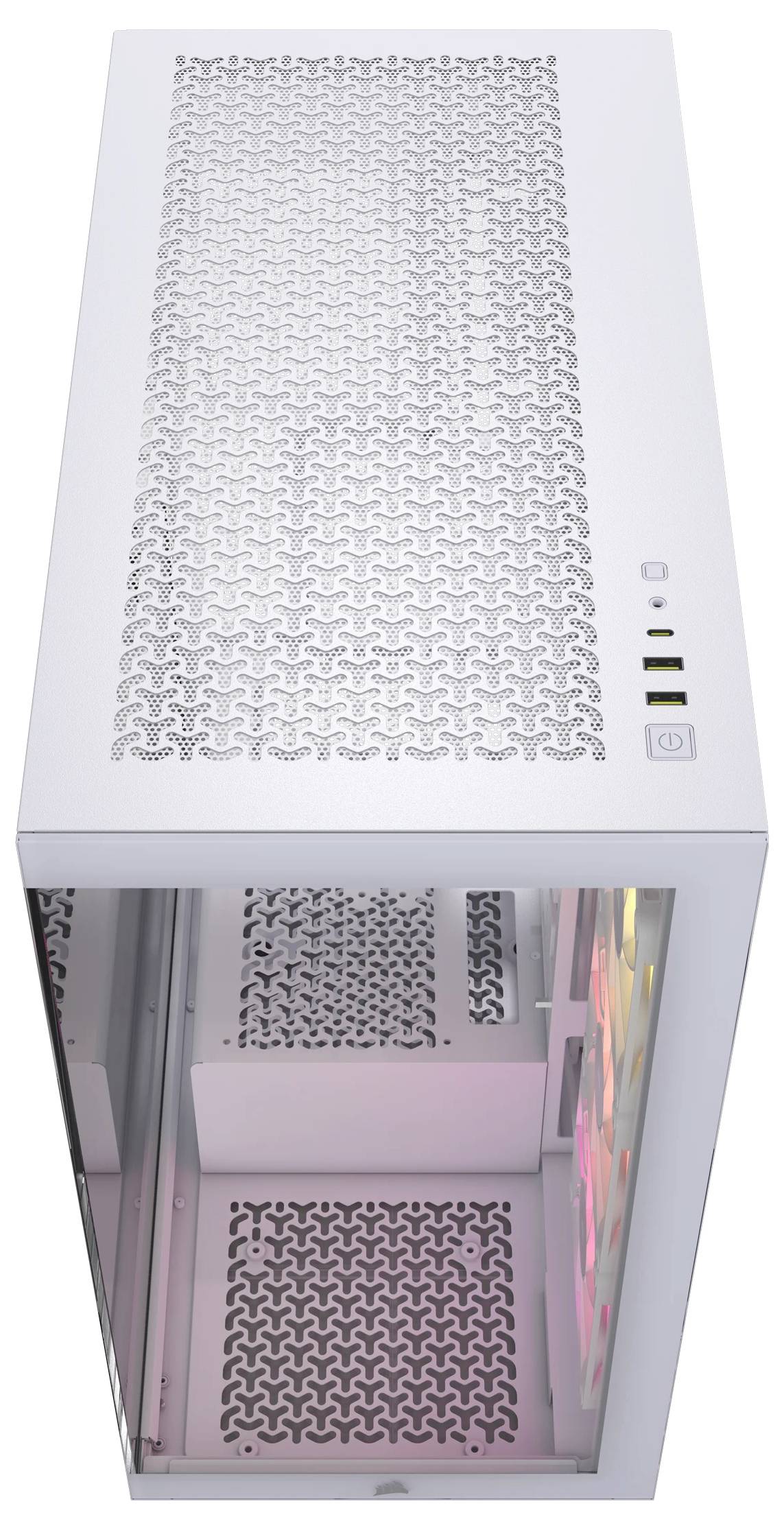 Corsair iCUE 3500X Midi-Tower PC-Gehäuse Weiß