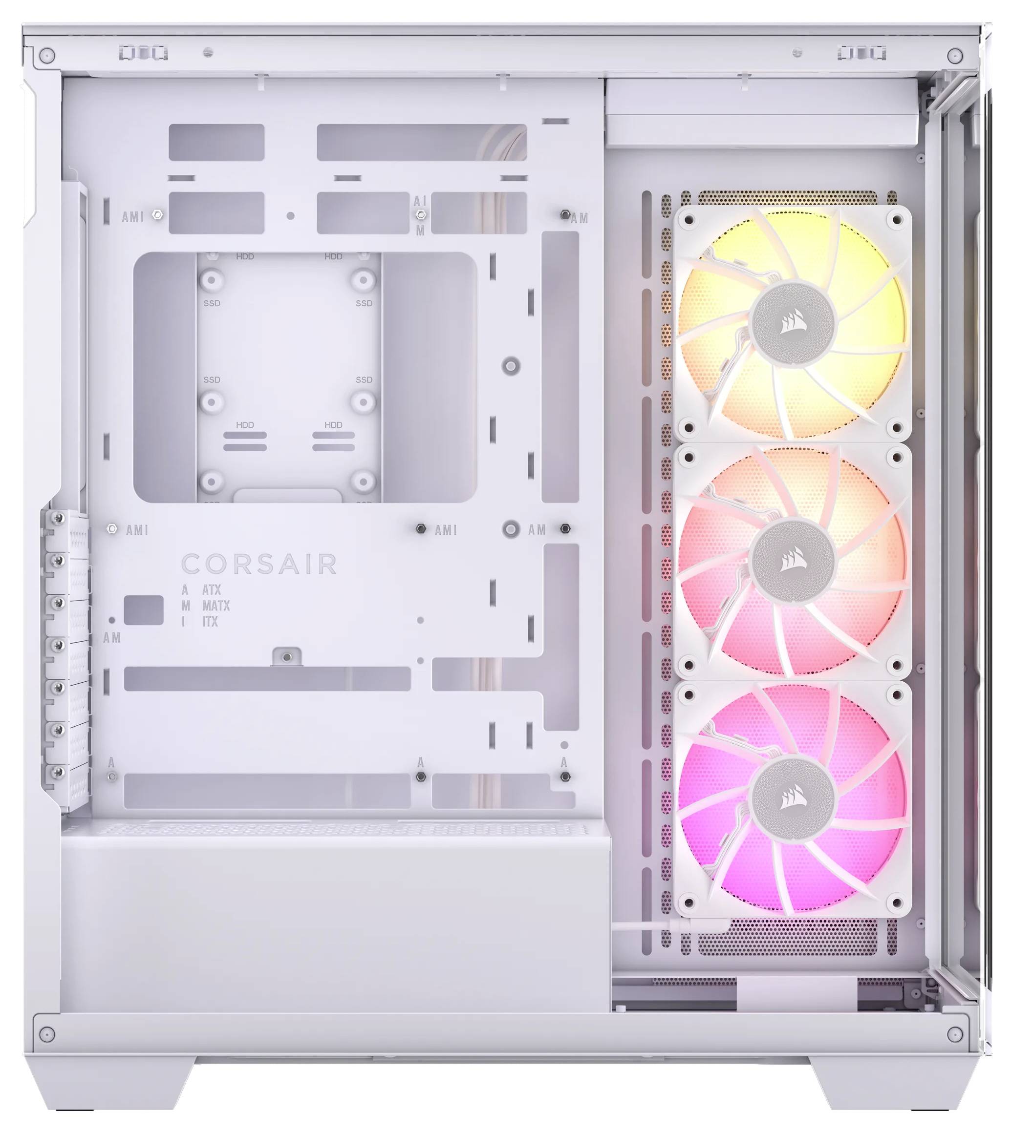 Corsair iCUE 3500X Midi-Tower PC-Gehäuse Weiß