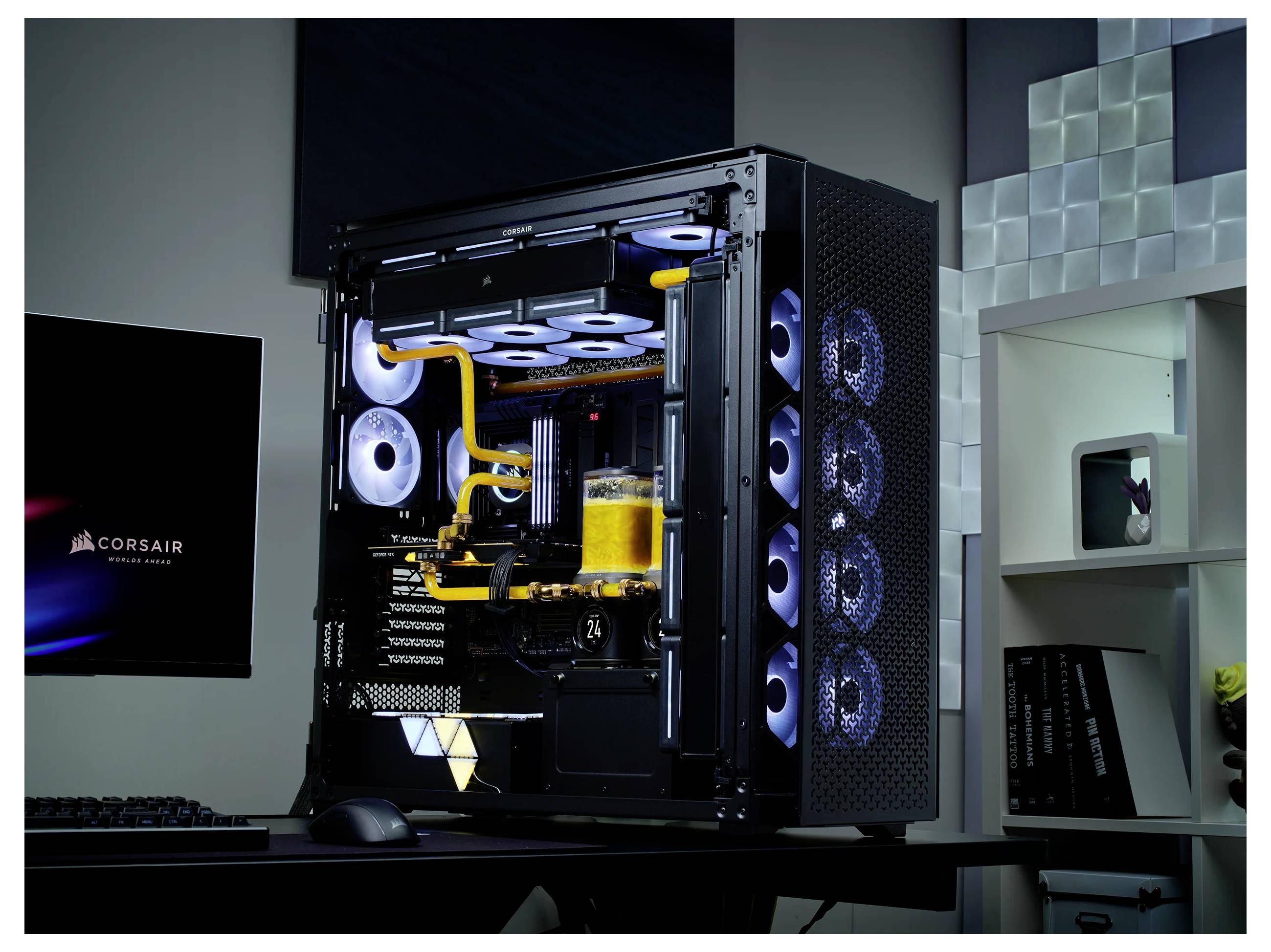 Corsair 9000D iCUE LINK Full Tower PC-Gehäuse Schwarz