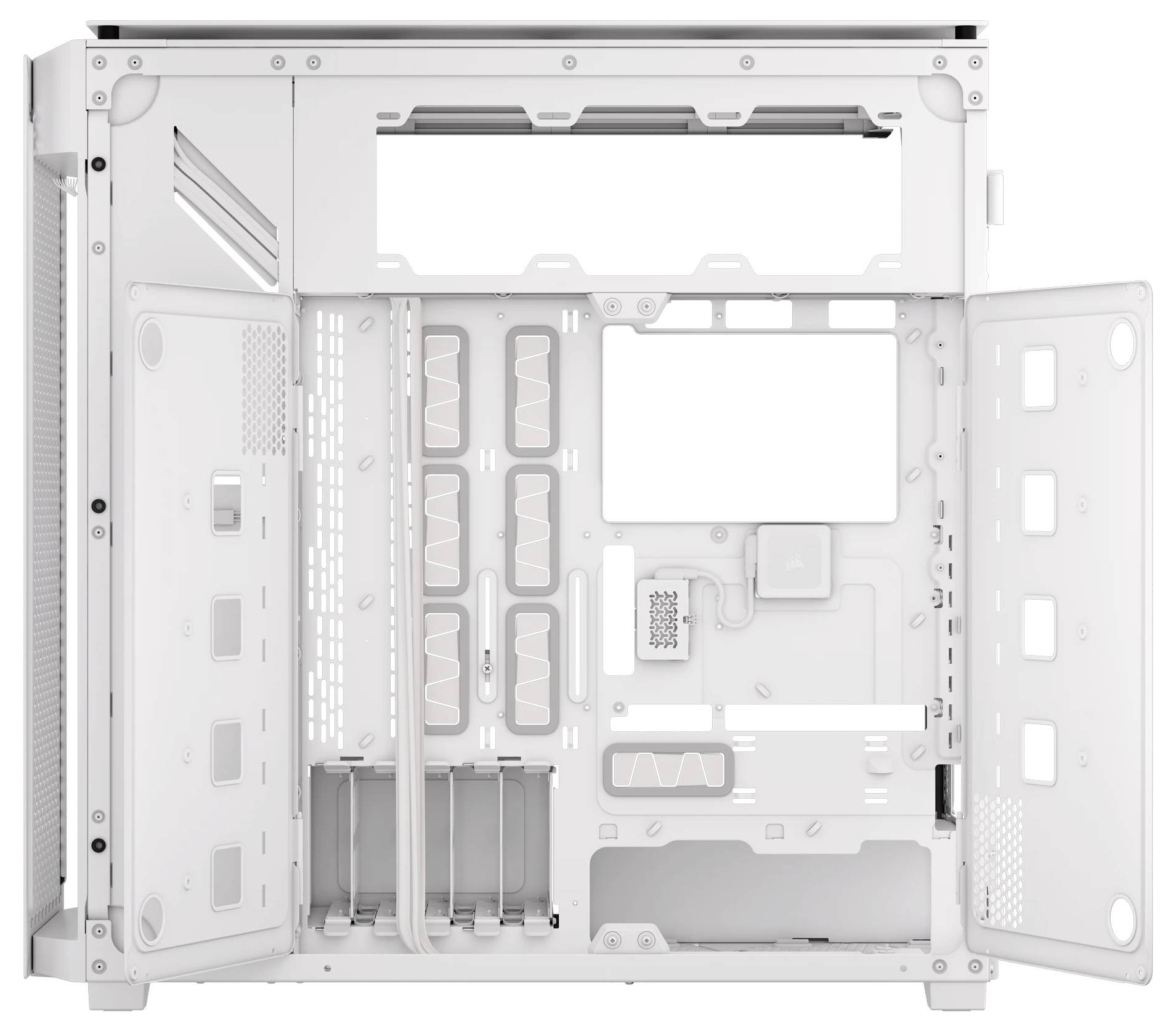 Corsair 9000D iCUE LINK Full Tower PC-Gehäuse Weiß
