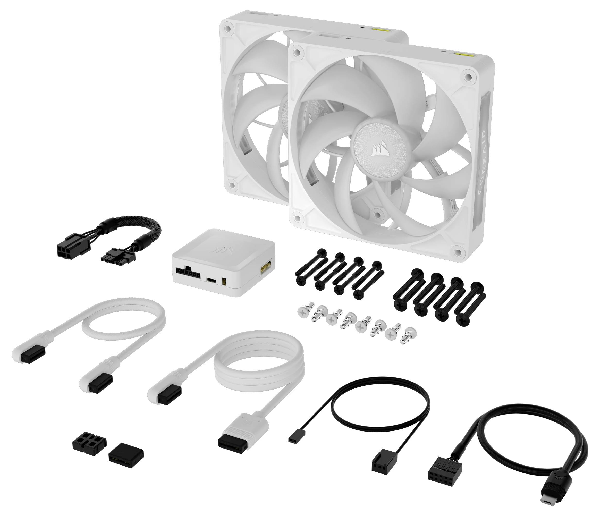 Corsair iCUE Link RX14 PC-Gehäuse-Lüfter Weiß (B x H x T) 140 x 140 x 30mm