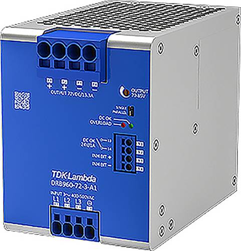 TDK DRB960-72-3-A1 Hutschienen-Netzteil (DIN-Rail) 85 V/DC 13.3 A 960 W Anzahl Ausgänge:1 x Inhalt