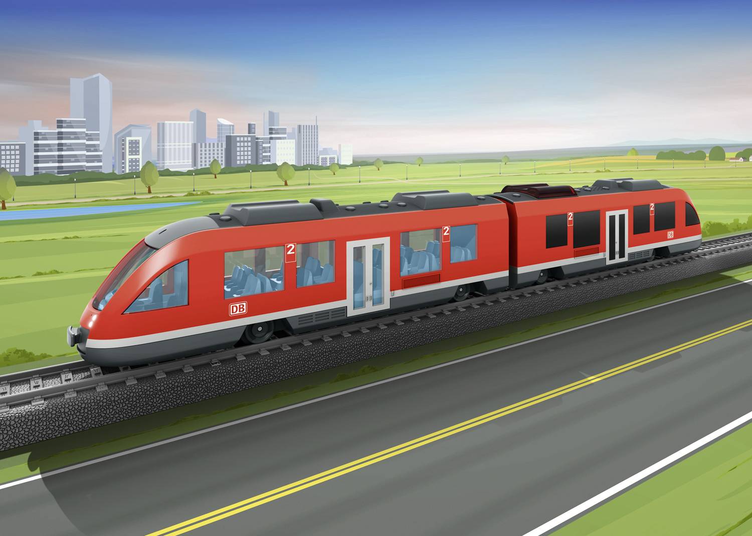 Märklin World 29113 H0 Startp.Nahverkehrszug LINT