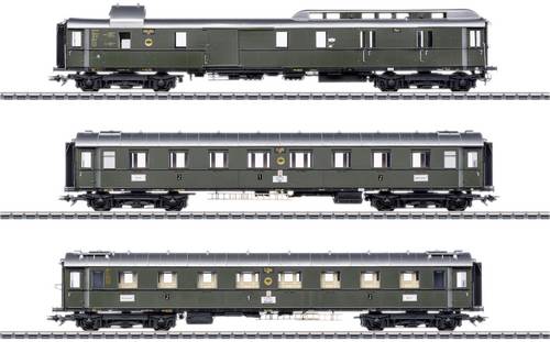 Märklin 42490 H0 3er-Set Schnellzugwagen PwPost4ü-28 der DRG