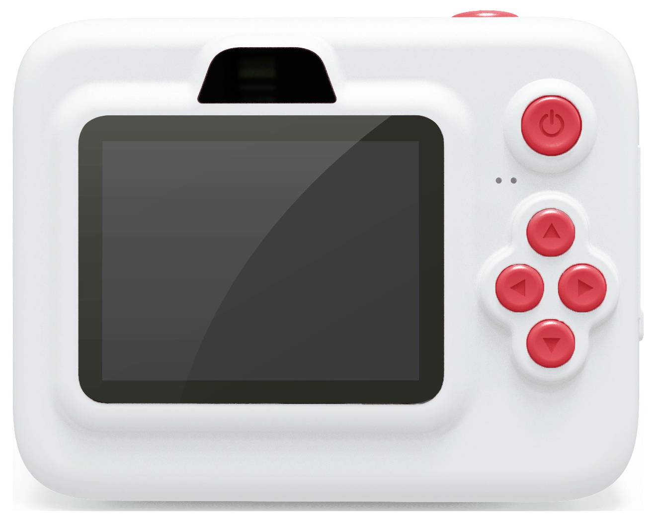 Easypix InstantFUN Digitale Sofortbildkamera Weiß Integrierter Akku