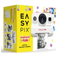 Easypix InstantFUN Digitale Sofortbildkamera Weiß Integrierter Akku Easypix InstantFUN Digitale Sofortbildkamera Weiß Integrierter Akku